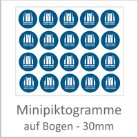 Minipikogramme DIN ISO 7010